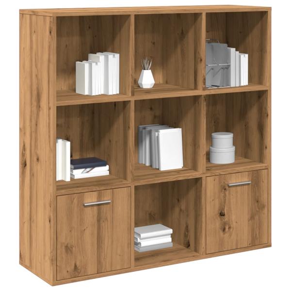 ARDEBO.de - Bücherschrank Artisan-Eiche 98x29x97,5 cm Holzwerkstoff