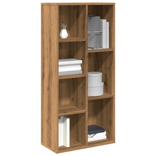 ARDEBO.de - Bücherregal Artisan-Eiche 50x25x104 cm