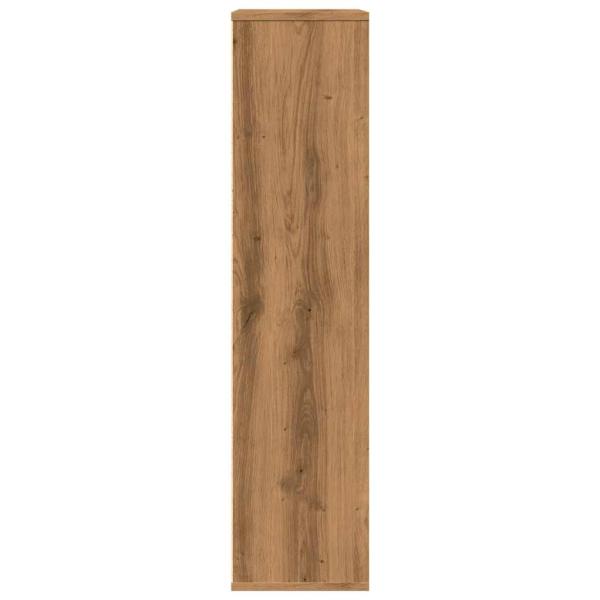 Bücherregal Artisan-Eiche 50x25x104 cm