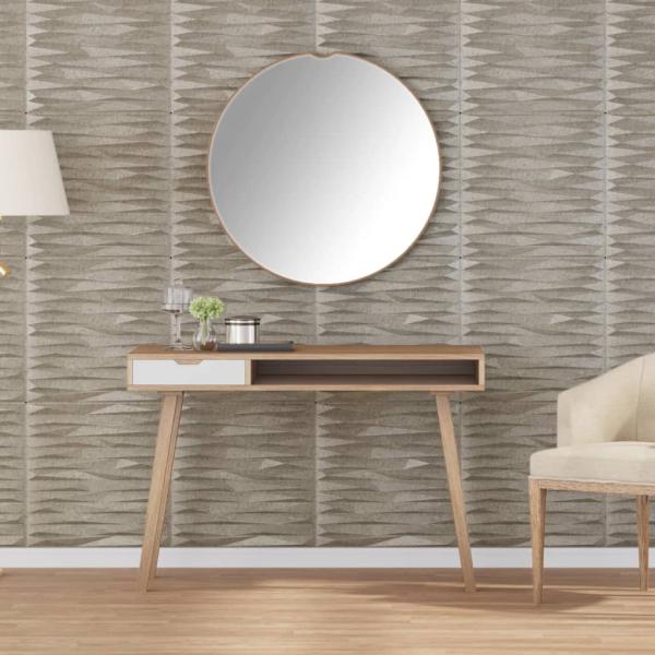 ARDEBO.de - Wandpaneele 12 Stk. Beton 50x50 cm XPS 3 m² Stein