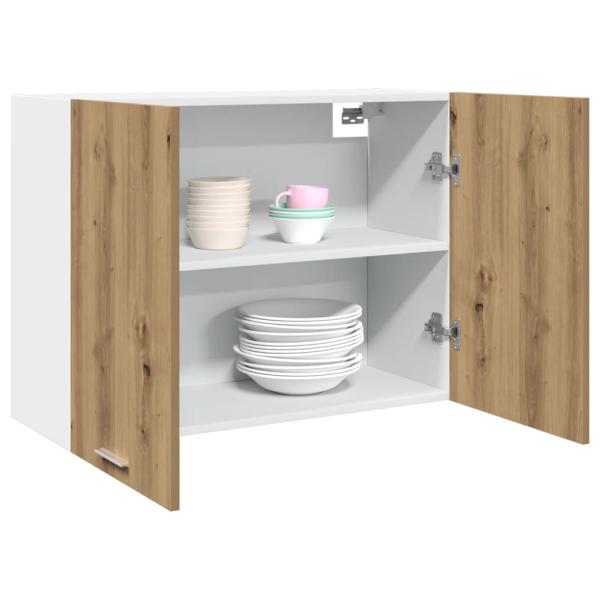 ARDEBO.de - Hängeschrank Artisan-Eiche 80x31x60 cm Holzwerkstoff