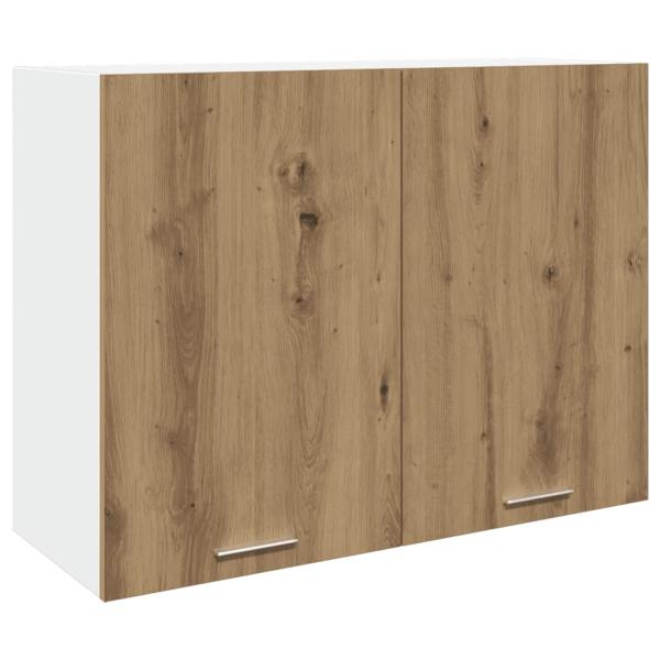 Hängeschrank Artisan-Eiche 80x31x60 cm Holzwerkstoff