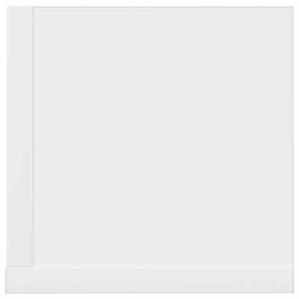 Wandregale 2 Stk. Weiß 100x16,5x16,5 cm Holzwerkstoff