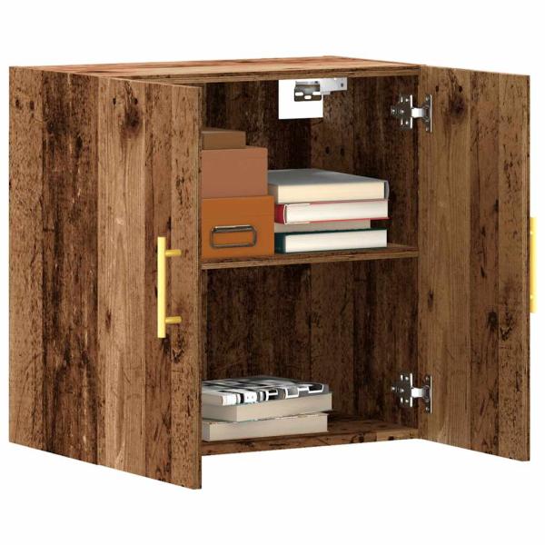 ARDEBO.de - Wandschrank Altholz-Optik 60x31x60 cm Holzwerkstoff