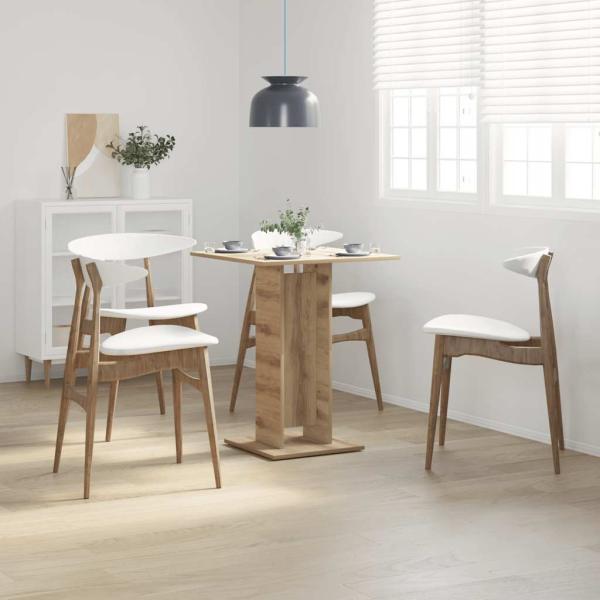 ARDEBO.de - Bistrotisch Artisan-Eiche 60x60x75 cm Holzwerkstoff