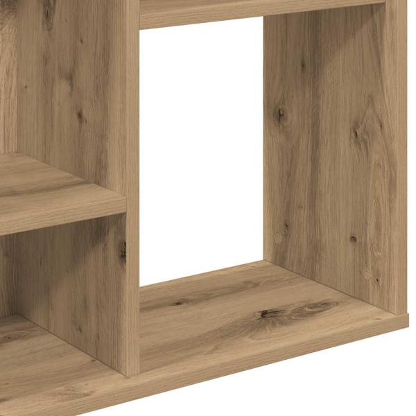 Raumteiler/Bücherregal Artisan-Eiche 100x24x140cm Holzwerkstoff