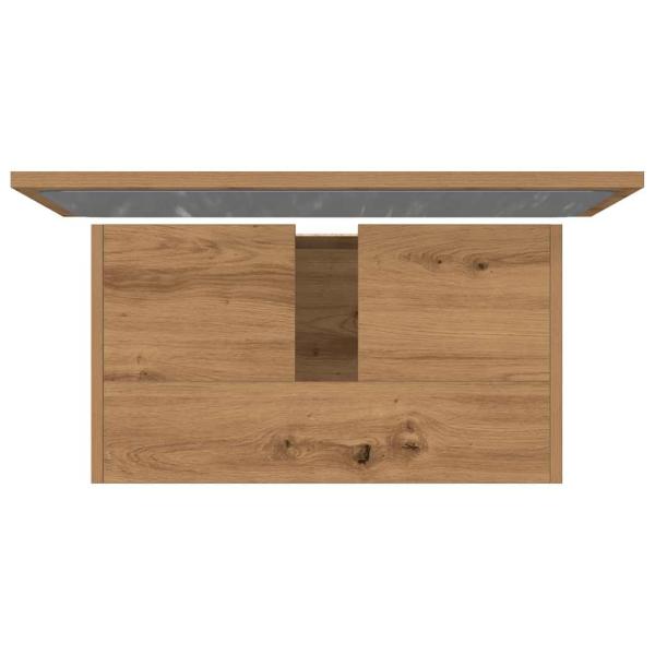 2-tlg. Badmöbel-Set Artisan-Eiche Holzwerkstoff