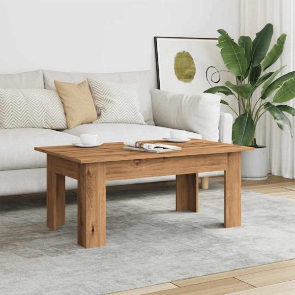ARDEBO.de - Couchtisch Artisan-Eiche 100x60x42 cm Holzwerkstoff