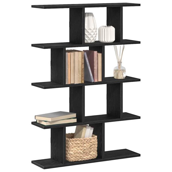 ARDEBO.de - Würfelregal 12 Fächer Schwarz Holzwerkstoff