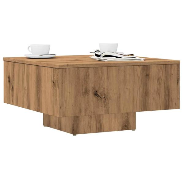 ARDEBO.de - Couchtisch Artisan-Eiche 60x60x31,5 cm Holzwerkstoff