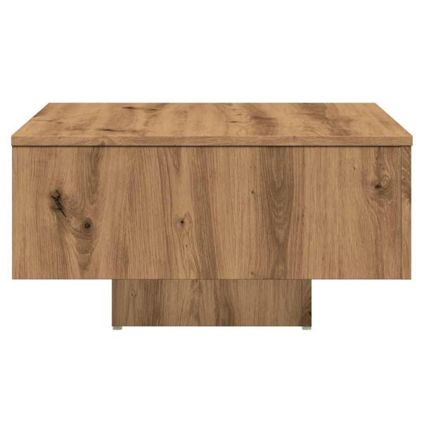 Couchtisch Artisan-Eiche 60x60x31,5 cm Holzwerkstoff