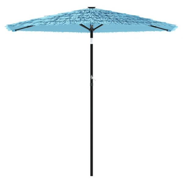 Sonnenschirm mit Stahlmast Blau 268x268x226 cm