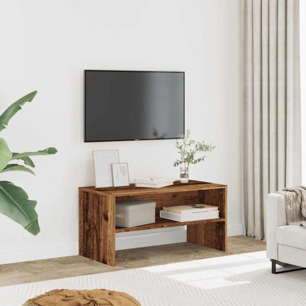ARDEBO.de - TV-Schrank Altholz-Optik 80x40x40 cm Holzwerkstoff