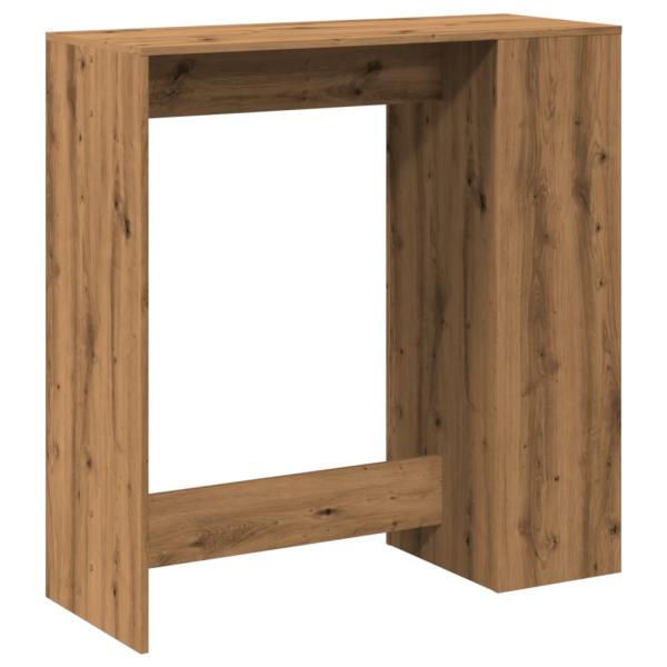 Bartisch mit Regal Artisan-Eiche 101x40x103,5 cm Holzwerkstoff