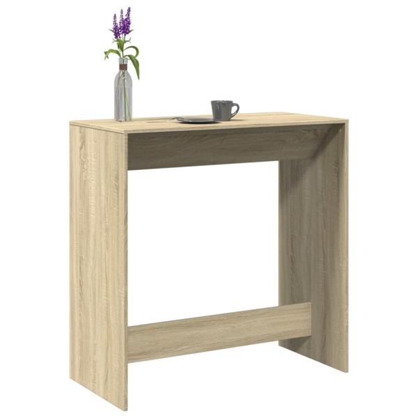 ARDEBO.de - Bartisch Sonoma-Eiche 102x50x103,5 cm Holzwerkstoff