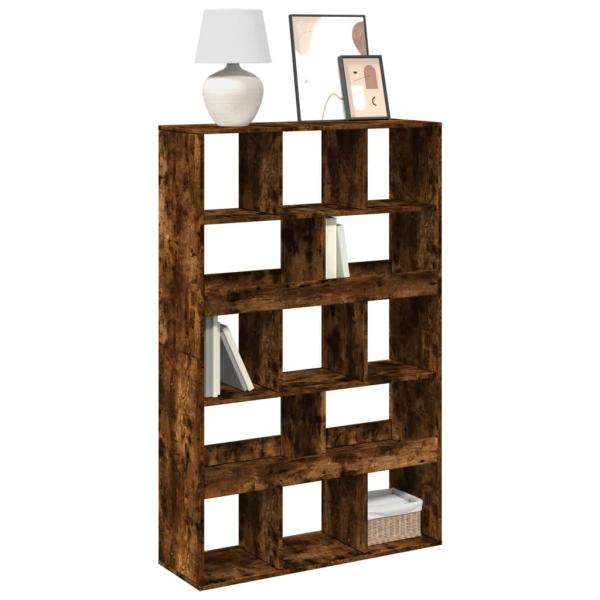 ARDEBO.de - Bücherregal Räuchereiche 100x33x156,5 cm Holzwerkstoff