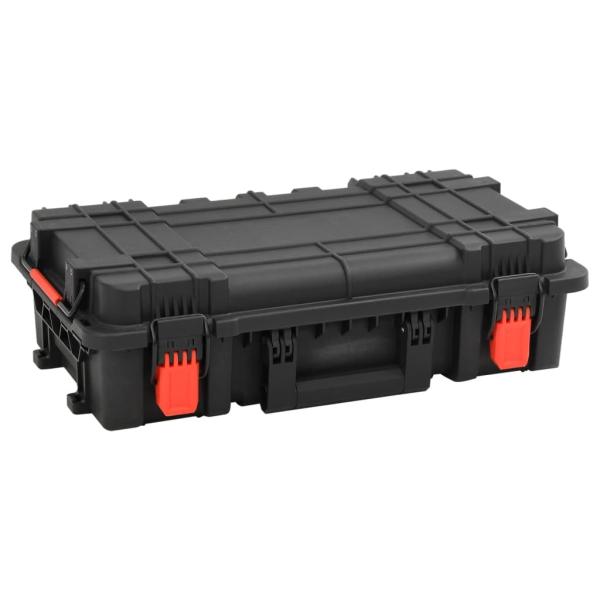 ARDEBO.de - Koffer für Flugreise Tragbar Schwarz 56,5x34x16 cm PP