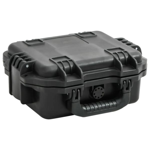 ARDEBO.de - Koffer für Flugreise Tragbar Schwarz 30x24,5x12,5 cm PP