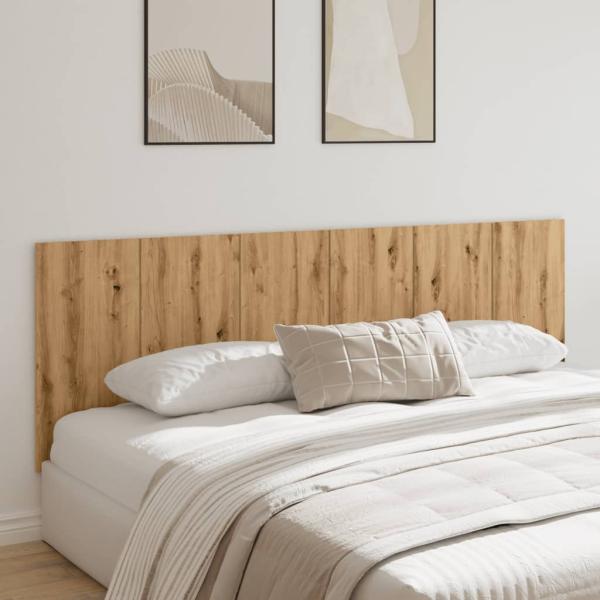 ARDEBO.de - Kopfteil Wandmontage Artisan-Eiche 240x1,5x80 cm Holzwerkstoff