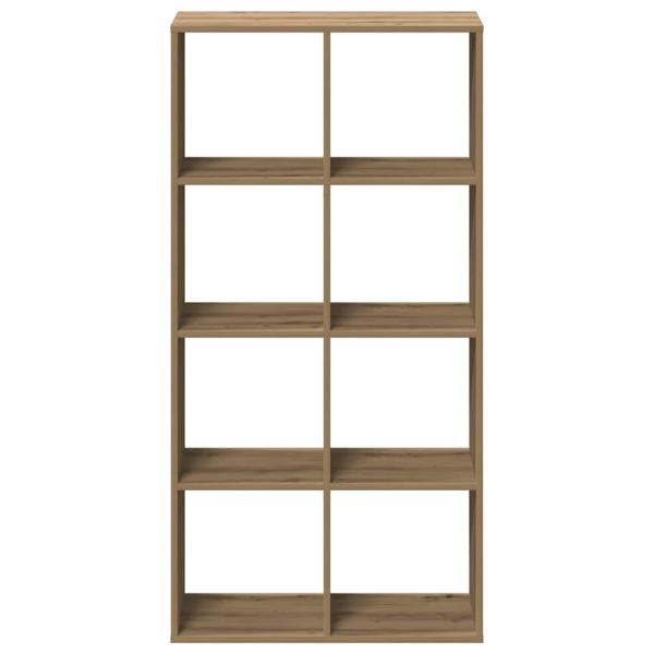 Raumteiler-Bücherregal Artisan-Eiche 69,5x29x137,5 cm