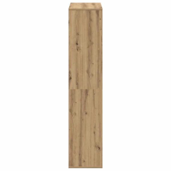 Raumteiler-Bücherregal Artisan-Eiche 69,5x29x137,5 cm