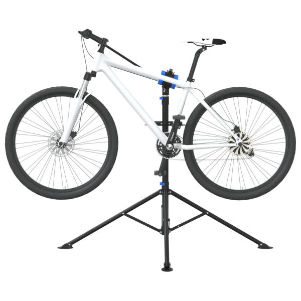 ARDEBO.de - Fahrrad-Montageständer Klappbar Verstellbar 108-188 cm Stahl
