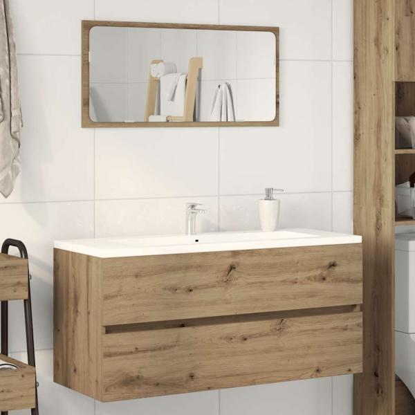 ARDEBO.de - Waschbeckenschrank Artisan-Eiche 100x38,5x45 cm Holzwerkstoff