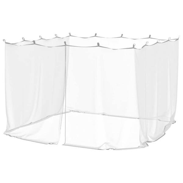 Moskitonetz Indoor Outdoor 156 Mesh Weiß 300x300x200 cm