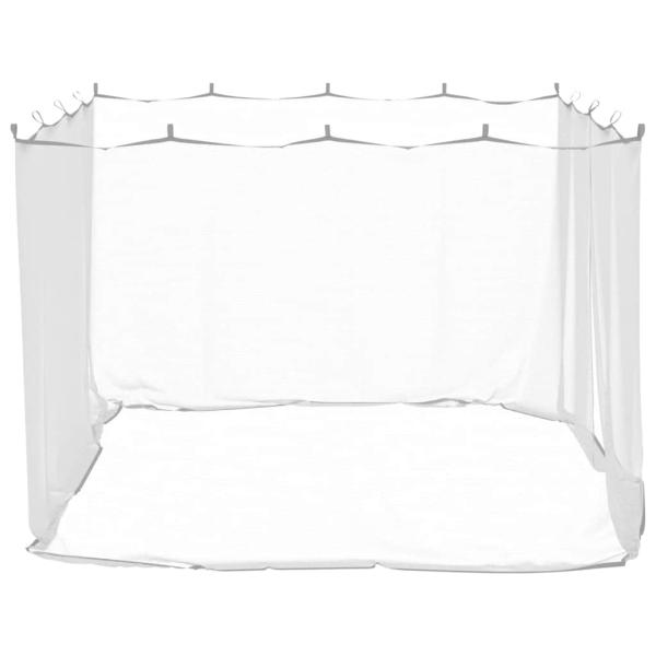 Moskitonetz Indoor Outdoor 156 Mesh Weiß 300x300x200 cm