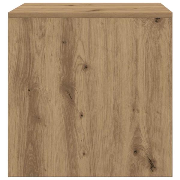 Satztische 3 Stk. Artisan-Eiche Holzwerkstoff