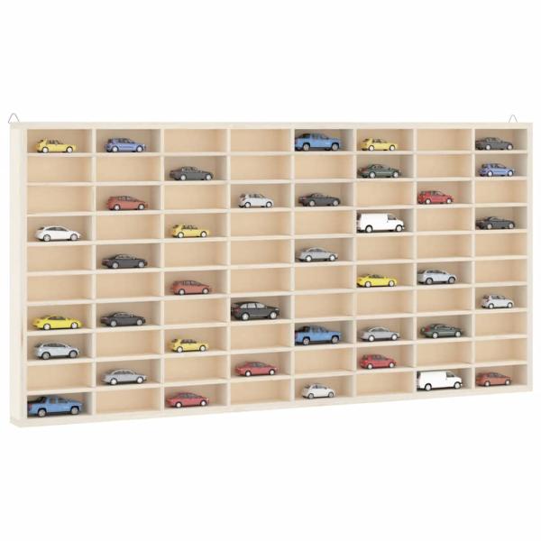 ARDEBO.de - Wandvitrine mit 80 Fächern 80x4,5x40,5 cm