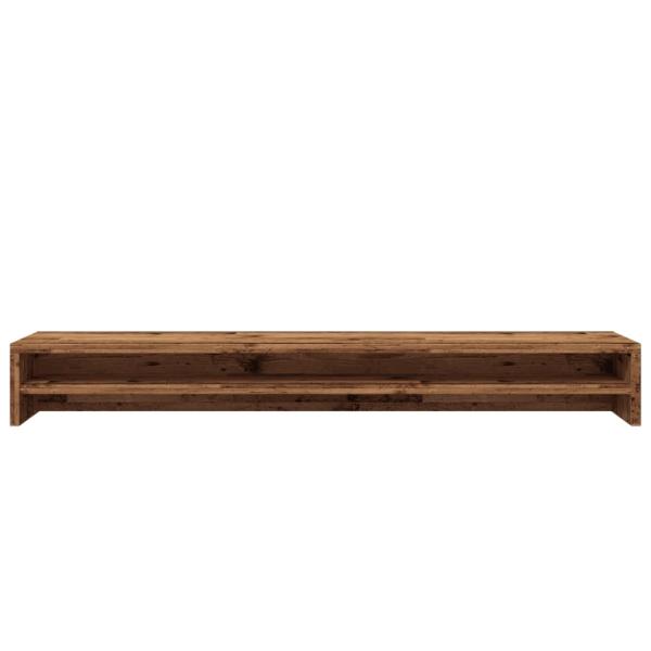 Monitorständer Altholz-Optik 100x24x13 cm Holzwerkstoff