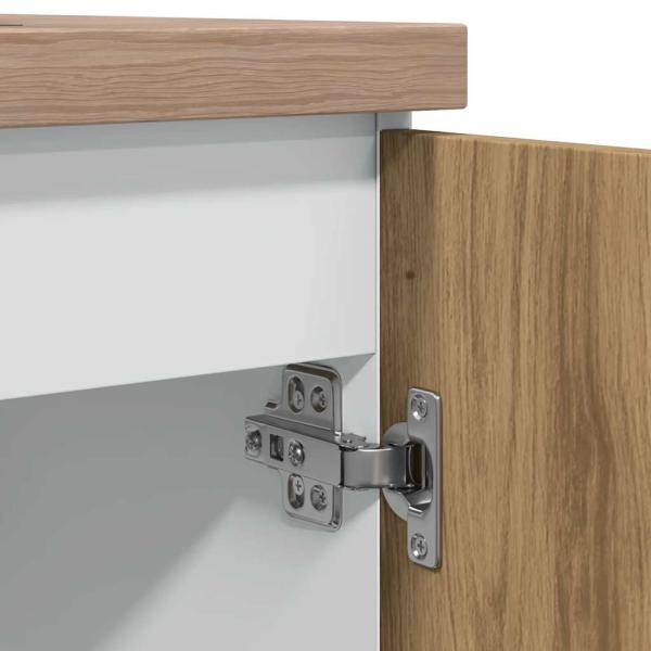 Spülenunterschrank Artisan-Eiche 80x46x81,5 cm Holzwerkstoff