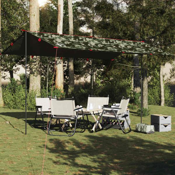 ARDEBO.de - Tarp Tarnmuster 506x306 cm Wasserdicht