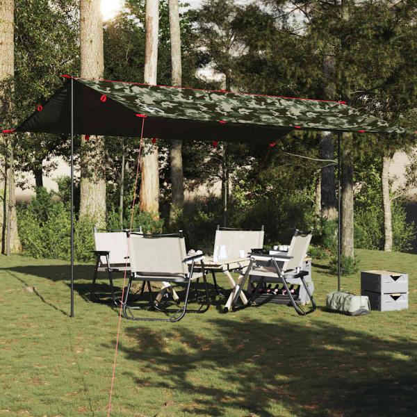 Tarp Tarnmuster 506x306 cm Wasserdicht
