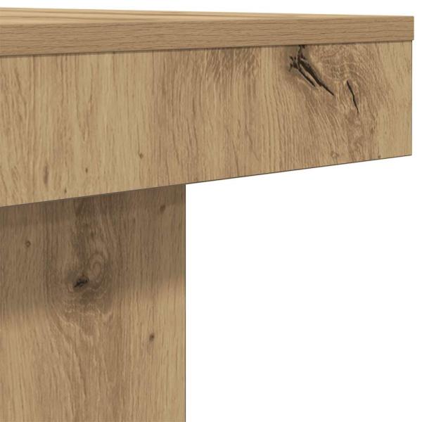 Couchtisch Artisan-Eiche 90x90x28 cm Holzwerkstoff