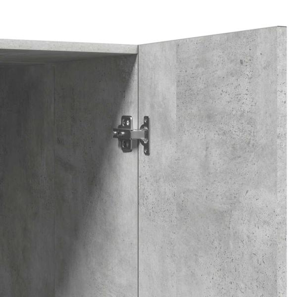 Waschmaschinenschrank Betongrau 70,5x71,5x91,5 cm