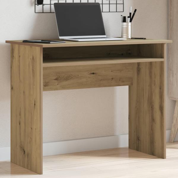 ARDEBO.de - Schreibtisch Artisan-Eiche 90x50x74 cm Holzwerkstoff