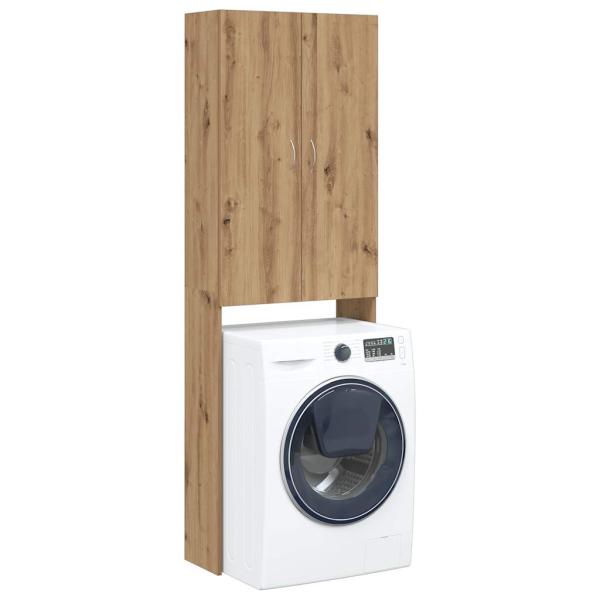 ARDEBO.de - Waschmaschinenschrank Artisan-Eiche 64x25,5x190 cm