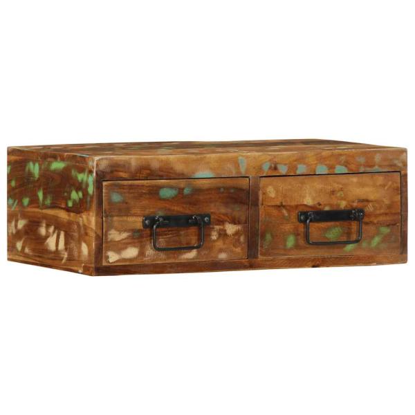 ARDEBO.de - TV-Wandschrank 60x30x19 cm Altholz Massiv