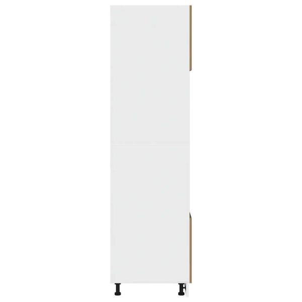 Mikrowellenschrank Artisan-Eiche 60x57x207 cm Holzwerkstoff