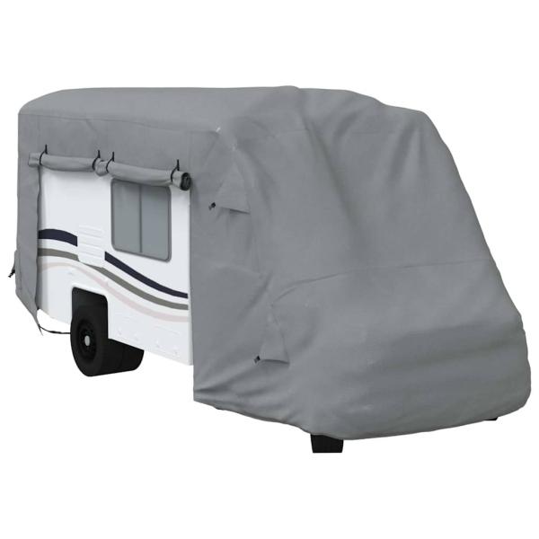 Schutzhülle für Wohnmobil Grau 570x235x275 cm Vliesstoff