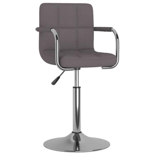 Barhocker Taupe Stoff