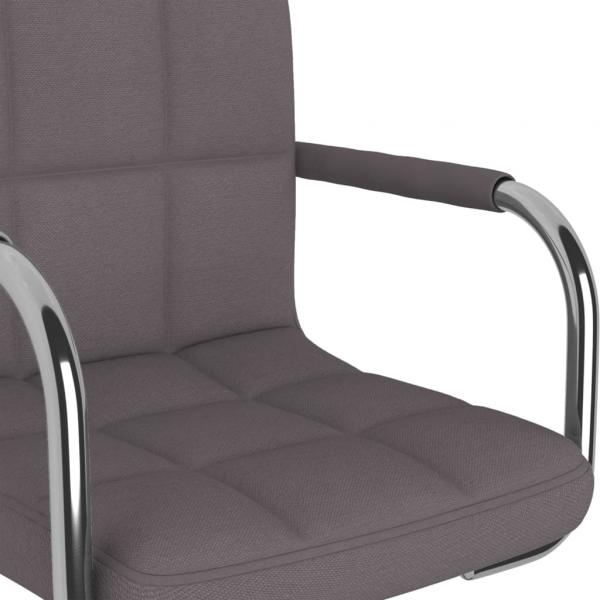 Barhocker Taupe Stoff