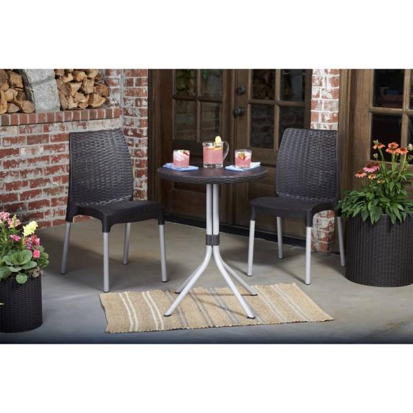 ARDEBO.de - Keter Bistro-Set Chelsea Graphit 223562
