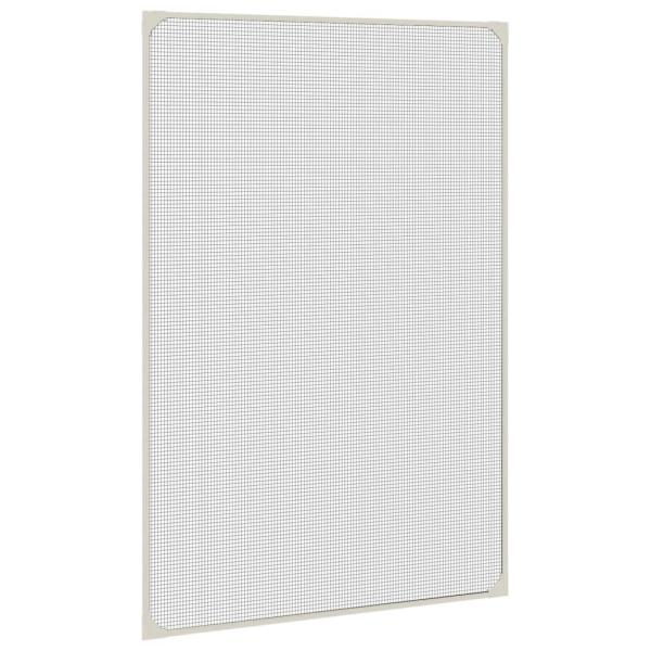 Magnet-Insektenschutz für Fenster Weiß 80x120 cm