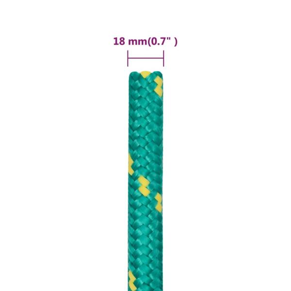Bootsseil Grün 18 mm 25 m Polypropylen
