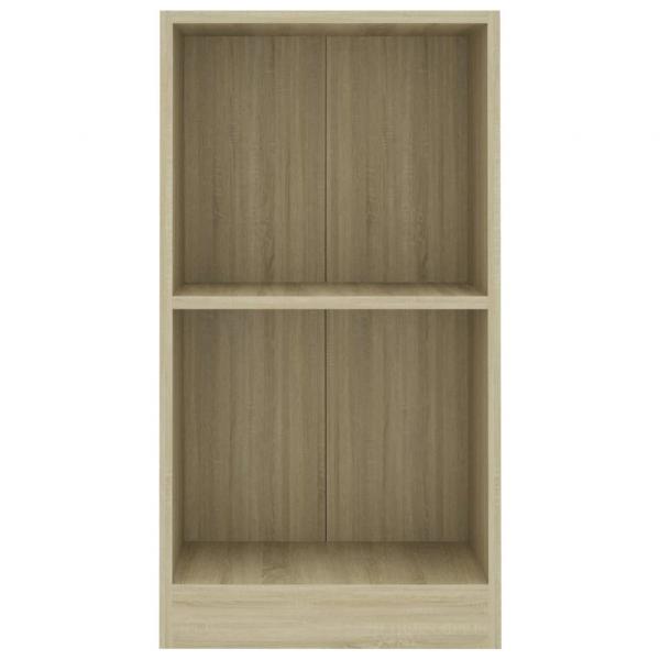 Bücherregal Sonoma-Eiche 40x24x75 cm Holzwerkstoff