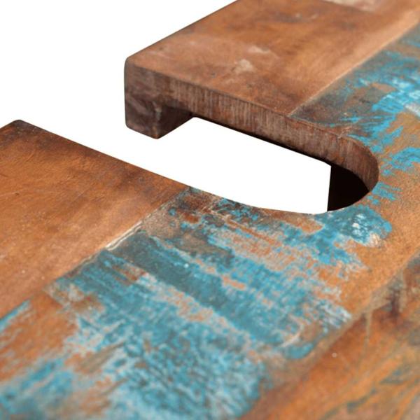 Badmöbel Waschbeckenunterschrank mit Spiegel Massivholz