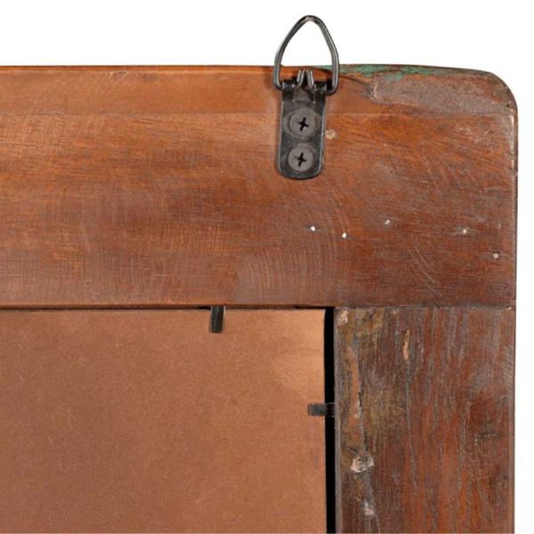 Badmöbel Waschbeckenunterschrank mit Spiegel Massivholz